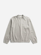 Grey Melange Kulhouse Relaxed Light Pile Jersey SweatshirtMens Cotton Pullover Sweatshirt Norse Projects