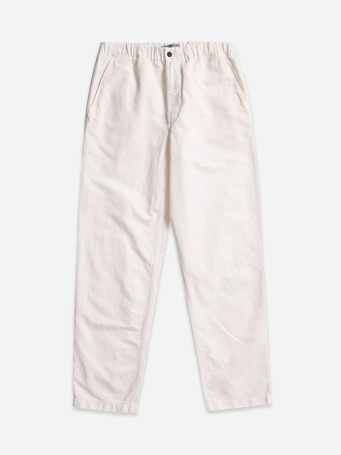 Kit White Ezra Relaxed Cotton Linen Trouser Norse Projects Mens Linen Trouser 
