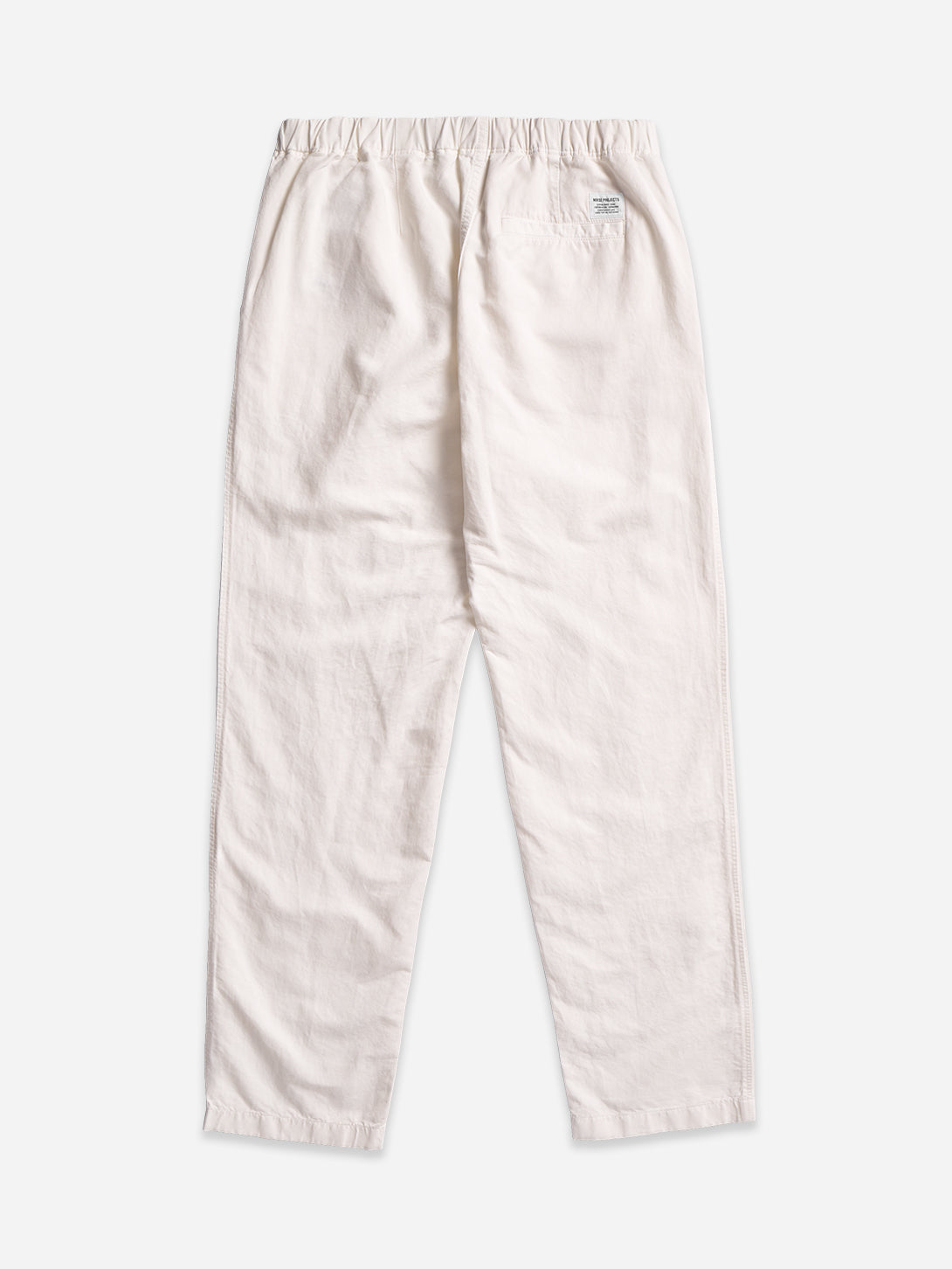 Kit White Ezra Relaxed Cotton Linen Trouser Norse Projects Mens Linen Trouser 