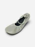 Green #1 Naira Green Leather Ballet Flats Alohas Ballet Flats 