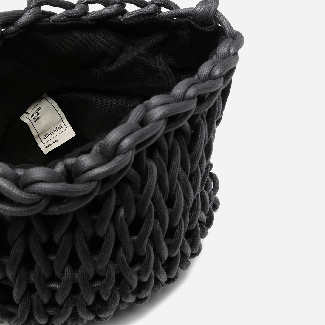 Navy Sara Bag Alienina Sustainable Luxury Shoulder Bag