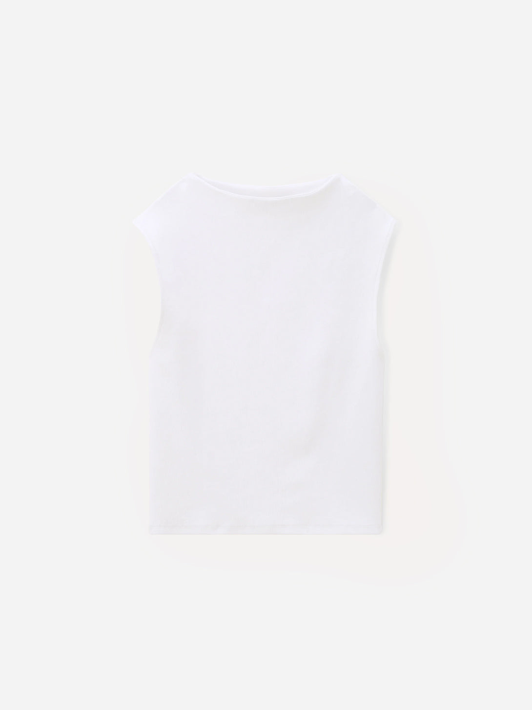 Ecru Elba Tank Womens Cotton Sleeveless Tank Top Shirt 