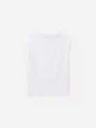 Ecru Elba Tank Womens Cotton Sleeveless Tank Top Shirt 