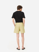 Pistachio Malibu Short Mens Drawstring Elastic Waist Board Short Mens Noyoco 