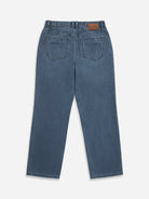 Indigo Stantons Straight-Leg Jeans Mens Relaxed Fit Indigo Denim Jeans ONS Clothing
