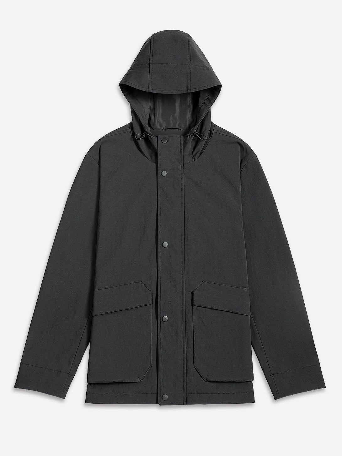 Black Julian Omni Jacket Mens Weather Jacket Lightweight Layering Outerwear ONS Clothing
