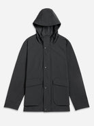 Black Julian Omni Jacket Mens Weather Jacket Lightweight Layering Outerwear ONS Clothing