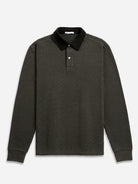 Peat Lind Jacquard Rugby Polo Mens Long Sleeve Rugby Polo Shirt ONS Clothing 