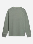 Seagrass Deon Zigzag Knit L/S Tee Mens Lightweight Long Sleeve Pullover Shirt ONS Clothing 