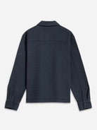 Navy Beacon Crochet Cardigan Mens Knit Button Up Cardigan Shirt ONS Clothing