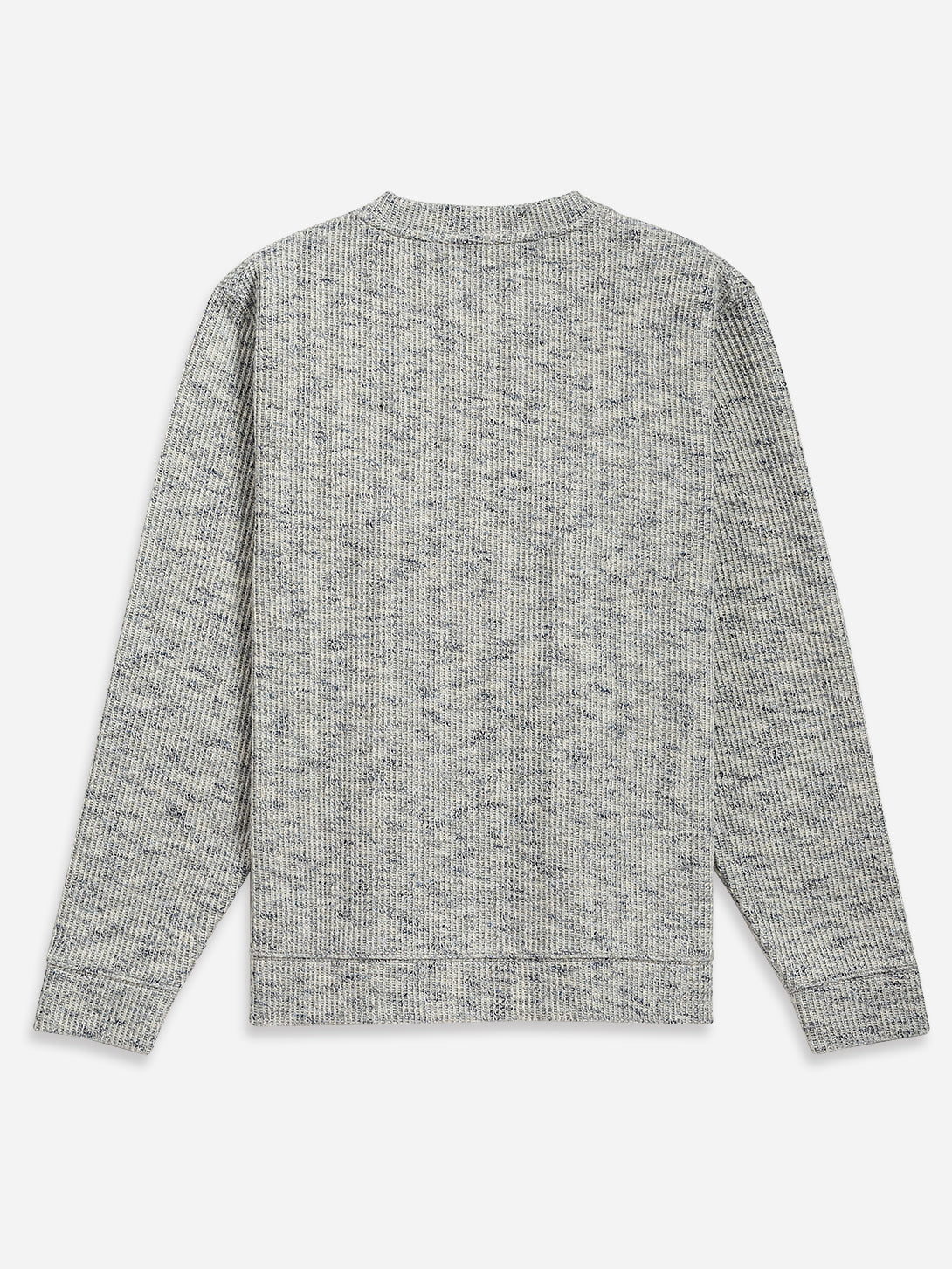 Cloudy Grey Astor Cloud-Knit Sweatshirt Mens Lightweight Pullover Sweatshirt ONS Clothing