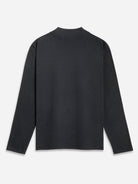 Dk Navy Acton Mock Neck Tee Mens Long Sleeve Lightweight T Shirt Mock Neck Pullover ONS Clothing