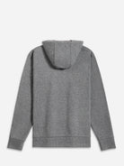 Grey Heather Harper Woolly Zip Hoodie Mens Zip Up Knit Hoodie 