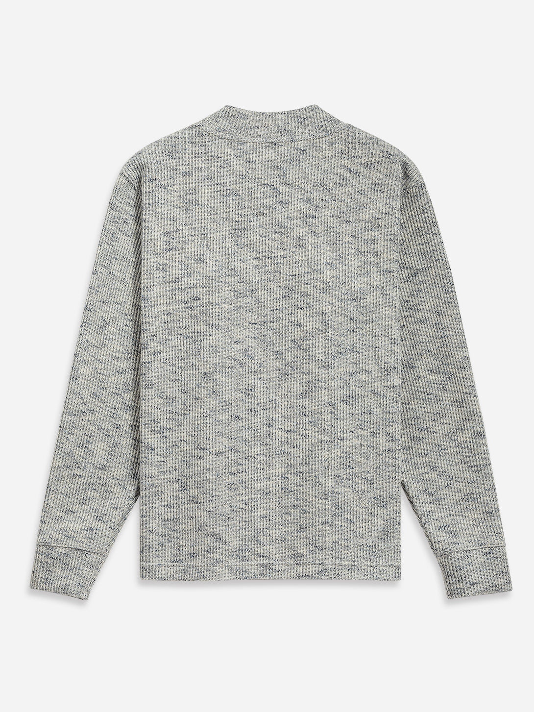 Cloudy Grey Byron Cloud-Knit Cardigan Mens Knit Cardigan Soft Cotton Outerwear Button Up Cardigan ONS Clothing