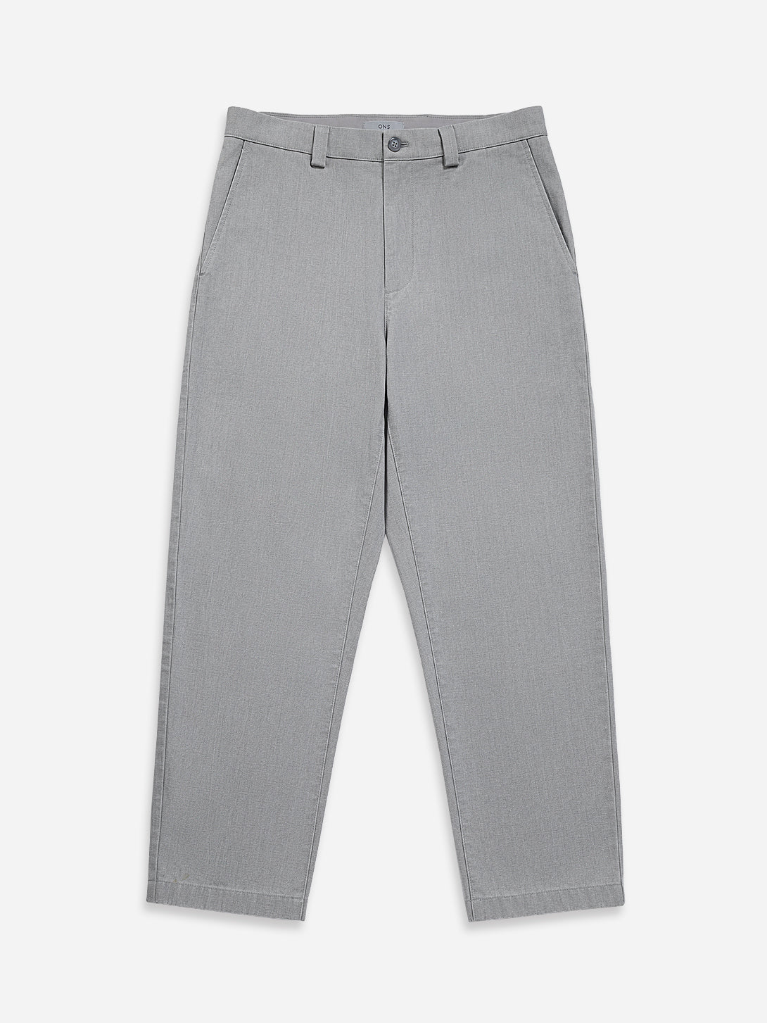 Grey Wythe Vintage Herringbone Trousers Mens Trouser Pants Relaxed Fit Herringbone Pattern ONS Clothing 