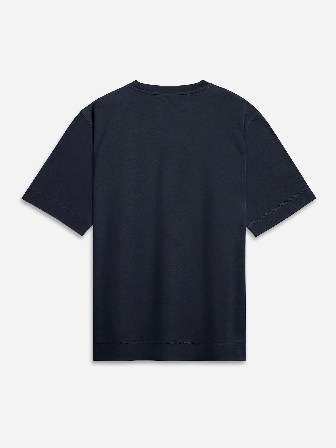 Navy Baseile Pocket Tee Mens Relaxed Fit Crew Neck Tee Chest Pocket ONS Clothing 