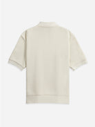 Off White Duffy Link Stitch Shirt Mens Knit Short Sleeve Button Down Collared Shirt ONS Clothing 