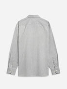 Grey Heather Arthur Heather Shirt Mens Woven Button Up Shirt ONS Clothing