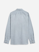 Steel Blue Heather Arthur Heather Shirt Mens Woven Button Up Shirt ONS Clothing