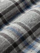 swatch Charcoal/Dk Blue Check 