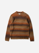 Plain Chocolate Oregon Sweater Mens Crewneck Sweater Edmmond Studios Stripes Wool Sweater 