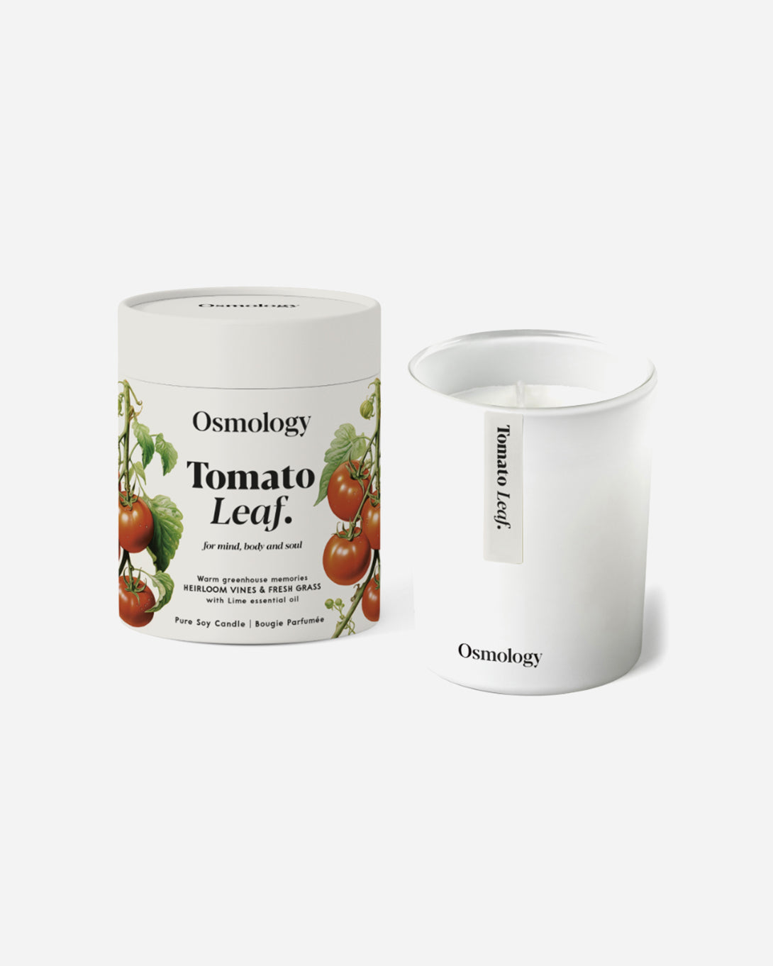 Tomato Leaf Botanical Candle Osmology Los Angeles
