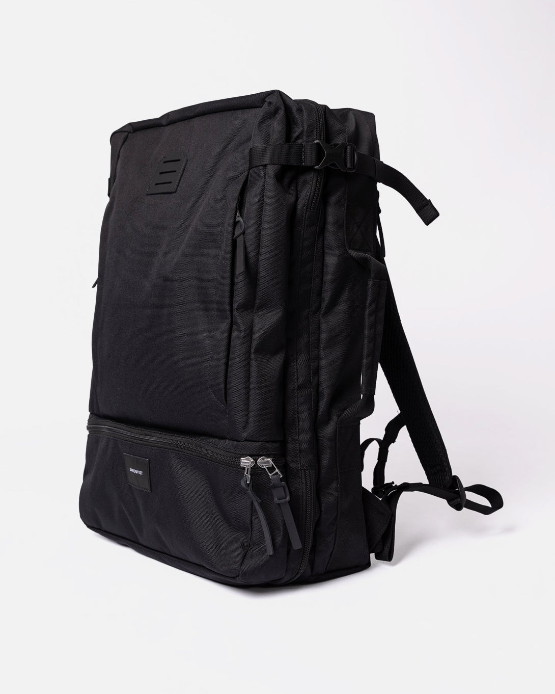 Black Otis Sandqvist Backpack Outdoor Utility Versatile Pack