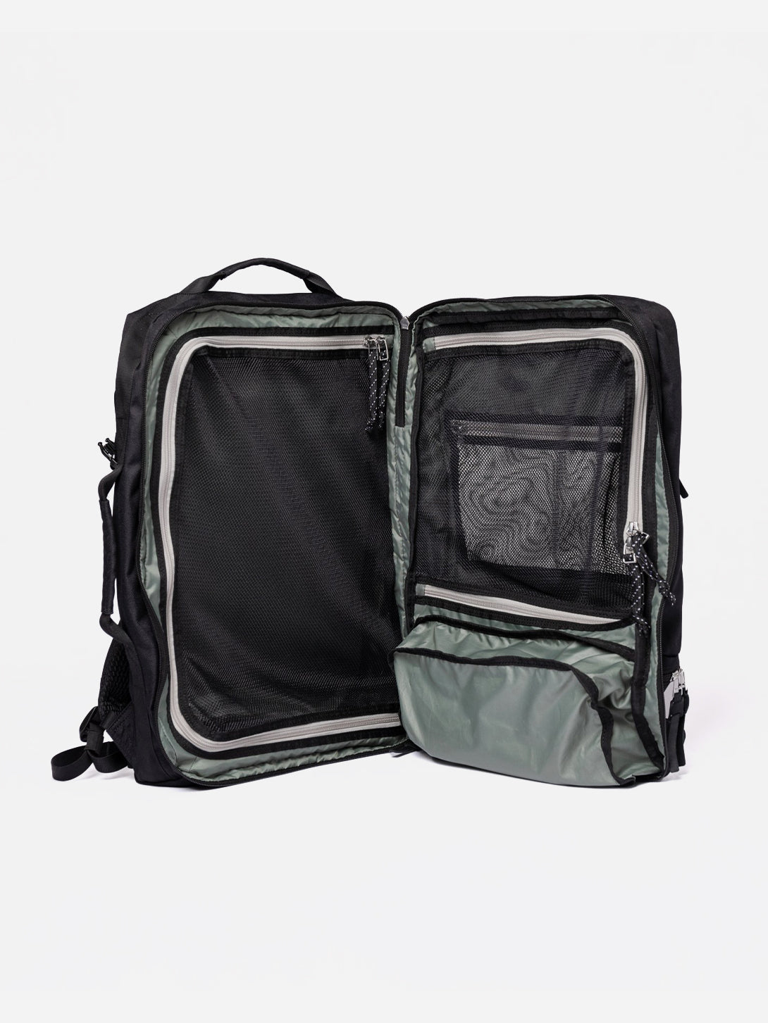 Black Otis Sandqvist Backpack Outdoor Utility Versatile Pack