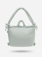 Pearl Grey Ona Soft Bag by Olend