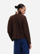Brown Kooning Knitwear Womens Wool Pullover Sweater Our Sister Clothing 