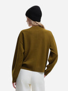 Gold Khaki Karla Knitwear Womens Cardigan Our Sister Clothing