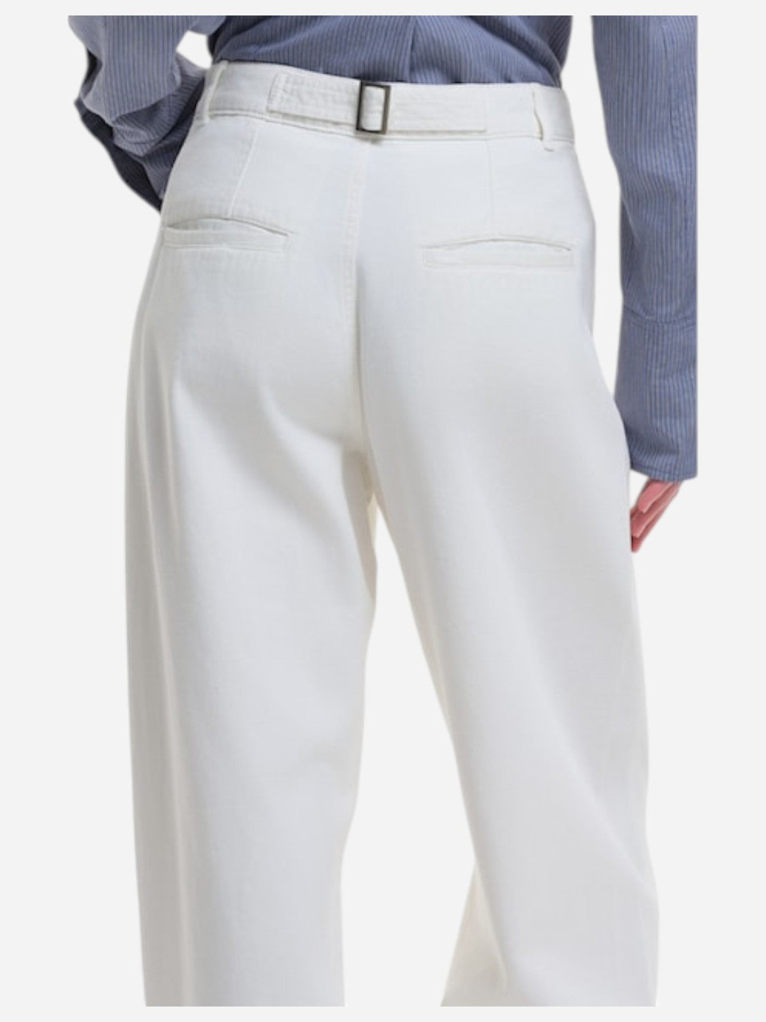 Off White Peggy Pants Womens Denim Jeans Our Sister Clothing