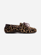 Leo-Wine Antibes Womens Leopard Patterns Shoes P448 
