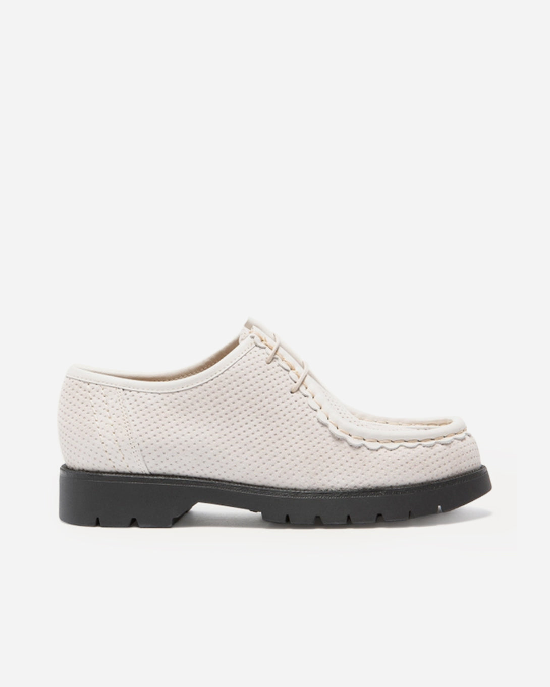 Blanc Padror V Dots Kleman White Tyrolean French Shoewear