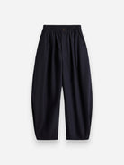 Bleu Nuit Vernon Womens Relaxed Fit Elastic Trouser Pants Soeur 