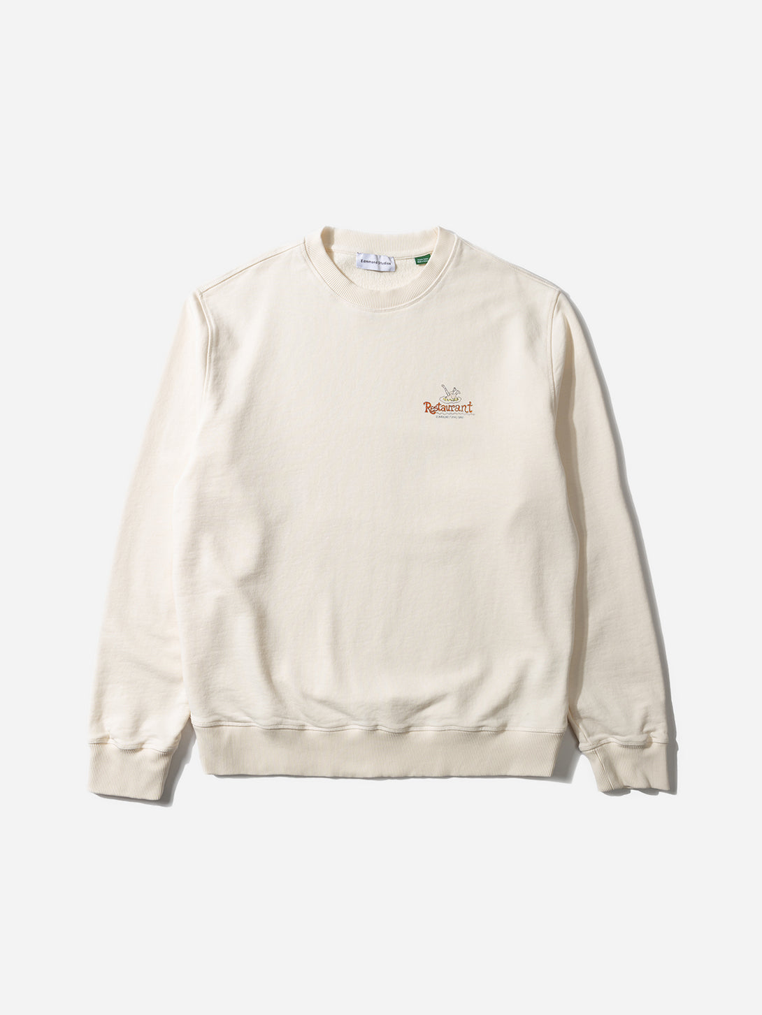 Off White Piano Bar Sweatshirt Mens Edmmond Studios Cotton Pullover Crewneck Sweatshirt 