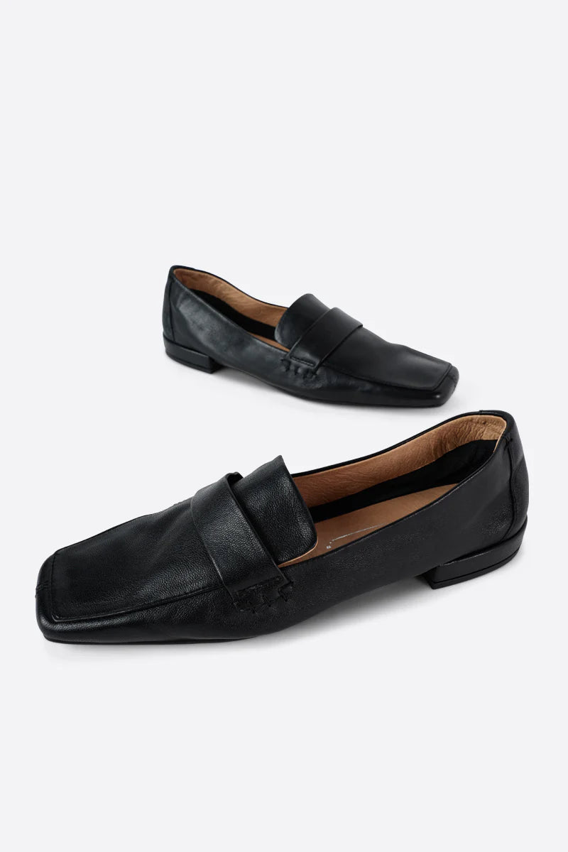Black Pinky Vagabond Womens Ballet Flat Shoes 