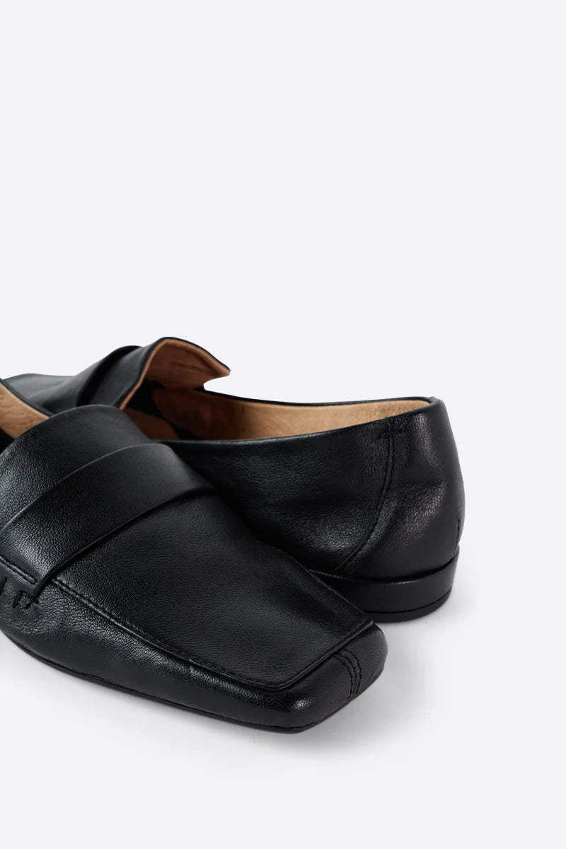 Black Pinky Vagabond Womens Ballet Flat Shoes 