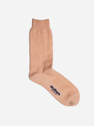 Dark Pink Organic Cotton Pique Dress Sock