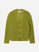 Lime  River Cardigan Peregrine Clothing Cotton Cardigan Mens 