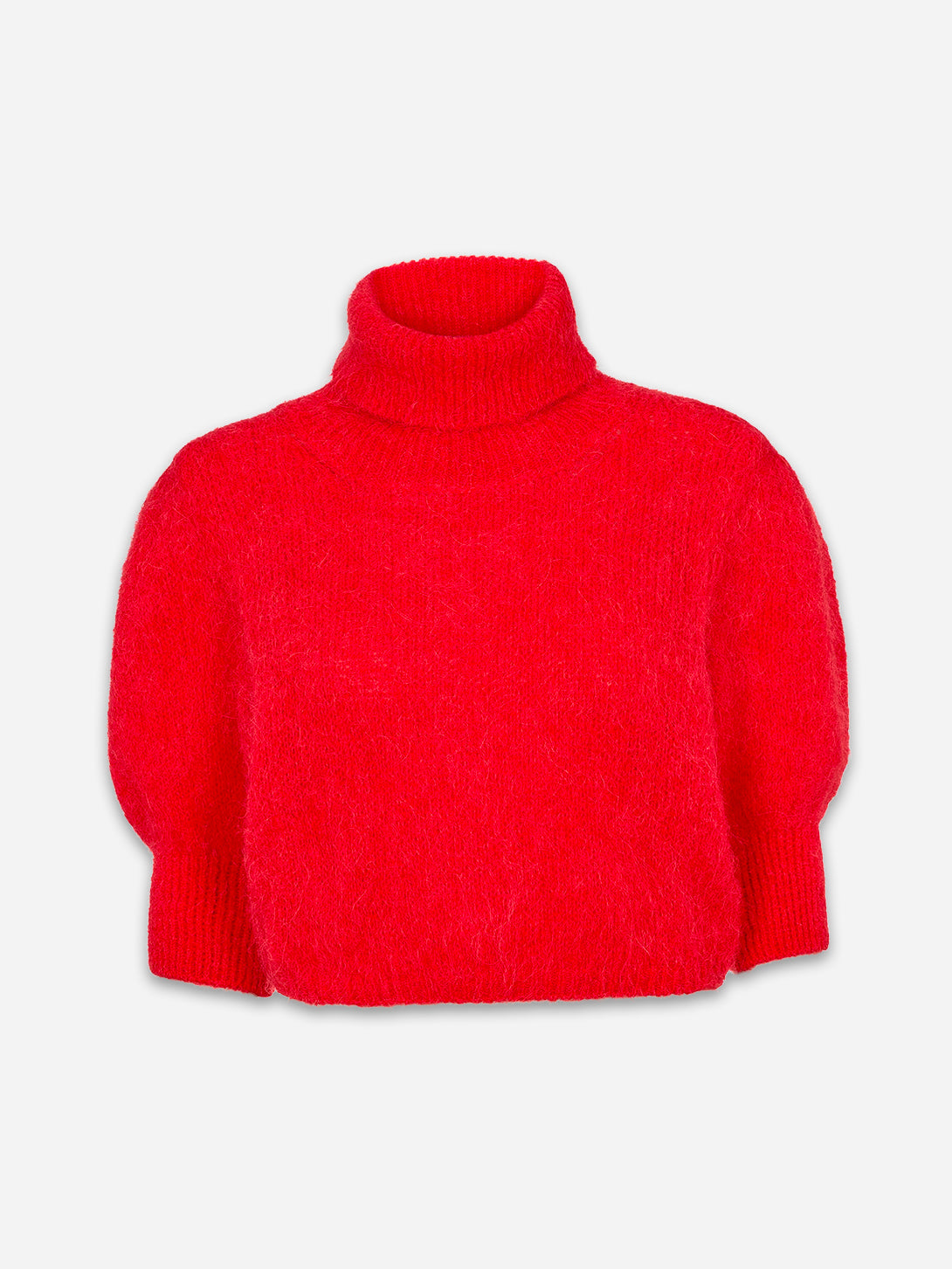 Lipstick Red Piro Rollneck Alpaca Pullover American Dream Womens Turtleneck Pullover Sweater 