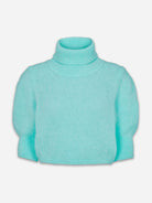 Seafoam Green Piro Rollneck Alpaca Pullover American Dream Womens Turtleneck Pullover Sweater 
