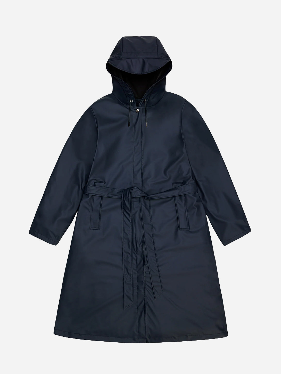 Navy A Line Longer W Jacket W3 Womens Weatherproof Long Coat Rains 