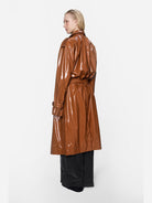 Ochre Trench Coat W3 Womens Long Trench Coat Rains 