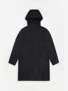 Black Suva Hardshell Coat W3 Mens Long Polyester Rain Coat Rains 