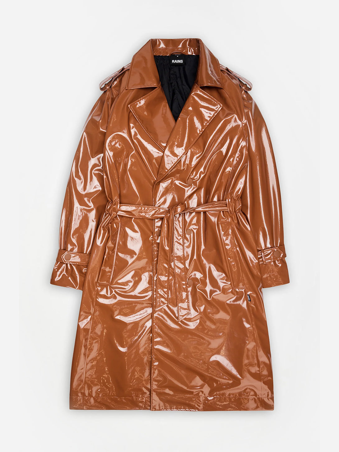 Ochre Trench Coat W3 Womens Long Trench Coat Rains 