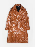 Ochre Trench Coat W3 Womens Long Trench Coat Rains 