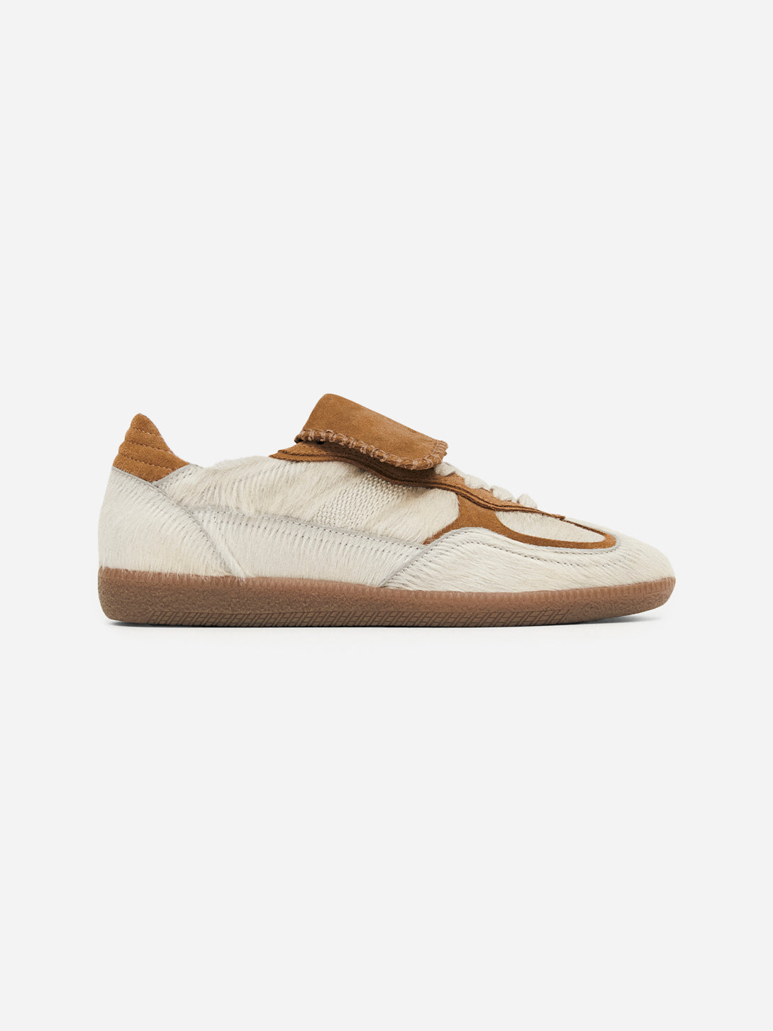 Tan Tb. 490 Club Soft Alohas Calf Hair Sneakers Womens Shoes