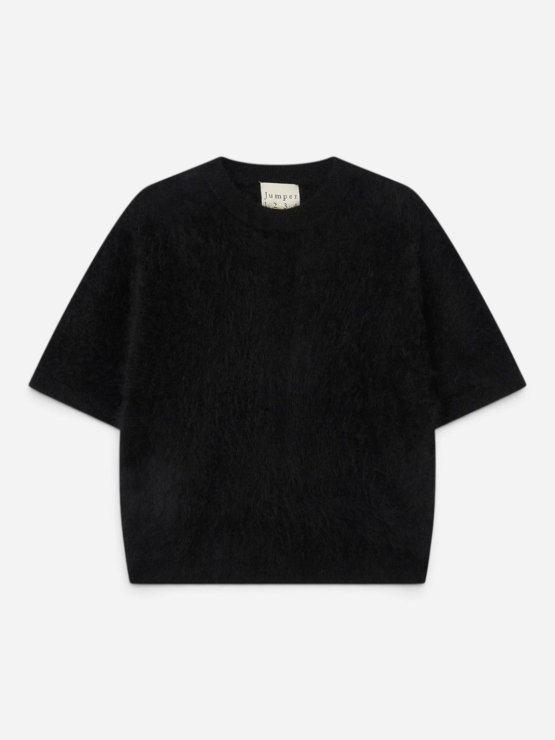 Black Oversized Brushed T Shirt Womens T Shirt Jumper1234