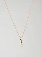 Gold Plated Sprig Necklace Faris Jewelry Seattle United States Handmade